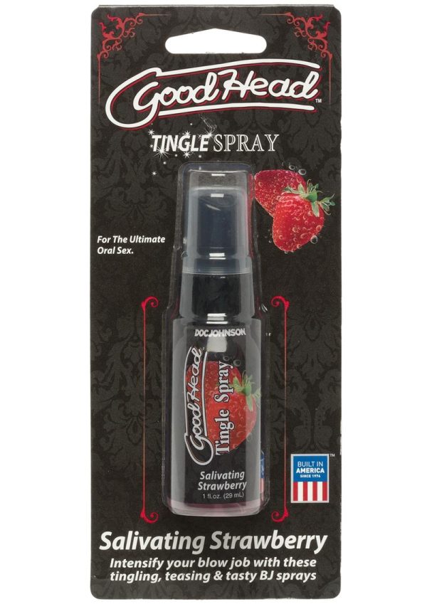 GoodHead Tingle Spray Salivating Strawberry 1oz