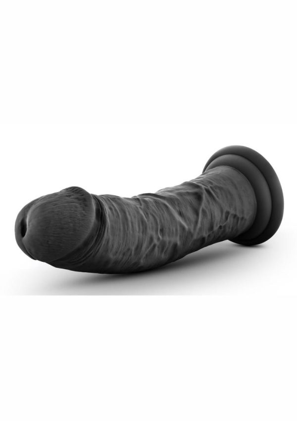 Ruse Jammy Silicone Dildo 8in - Black