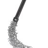 Dominant Submissive Collection Ultimate Studded Chain Whip - Silver