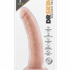 Dr. Skin Silver Collection Realistic Cock with Suction Cup Dildo 7in - Vanilla
