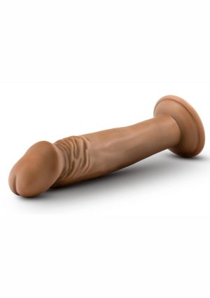 Dr. Skin Silver Collection Dr. Small Dildo 6in - Caramel