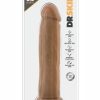 Dr. Skin Silver Collection Cock Dildo 9.5in - Caramel