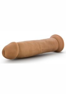 Dr. Skin Silver Collection Cock Dildo 9.5in - Caramel