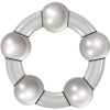 Zero Tolerance Three Amigos Beaded Cock Ring Kit (3 piece kit) - Smoke