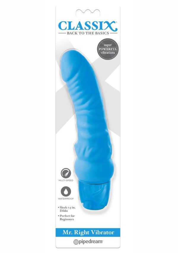 Classix Mr. Right Vibrator - Blue