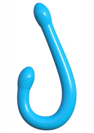 Classix Double Whammy Double Dildo 17.25in - Blue