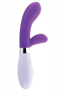 Classix Silicone G-Spot Rabbit Vibrator - Purple and White