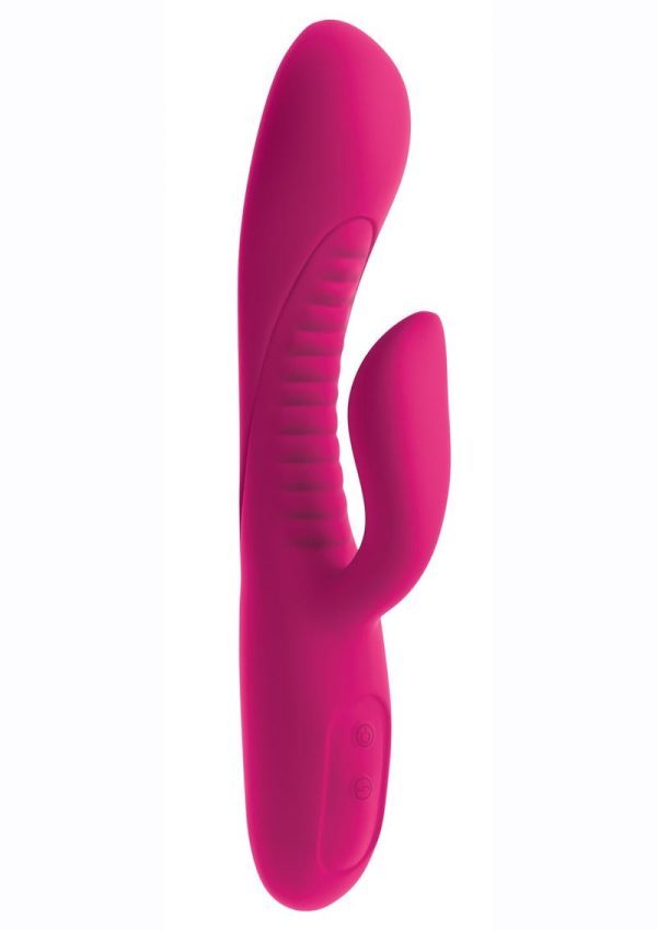 Ultimate Rabbits No 2 Vibrator Multi Speed Waterproof Rechargeable - Fuschia