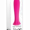 The Queen Rechargeable Silicone Vibrator - Pink