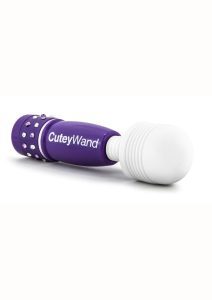 Play with Me Cutey Wand Massager - Purple