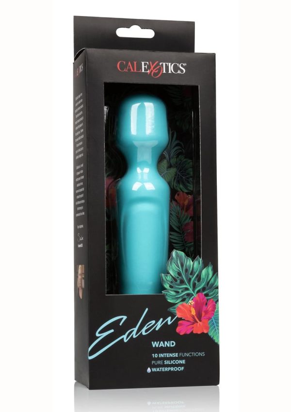 Eden Wand Silicone Vibrating Wand Massager - Teal