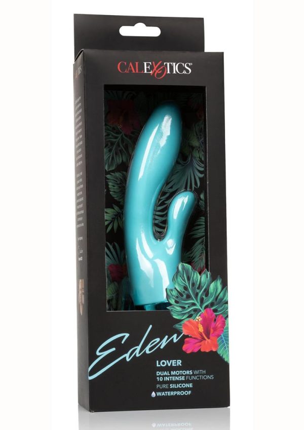 Eden Lover Silicone Dual Vibrator - Teal