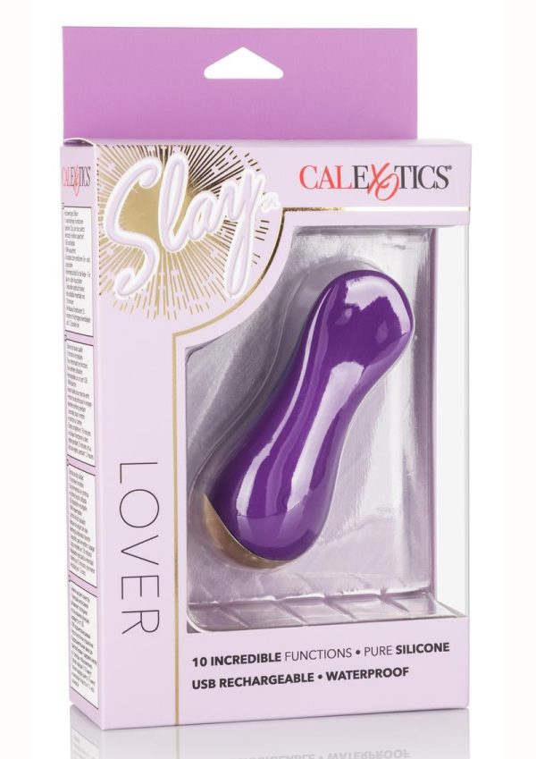 Slay Lover Silicone Rechargeable Massager - Purple