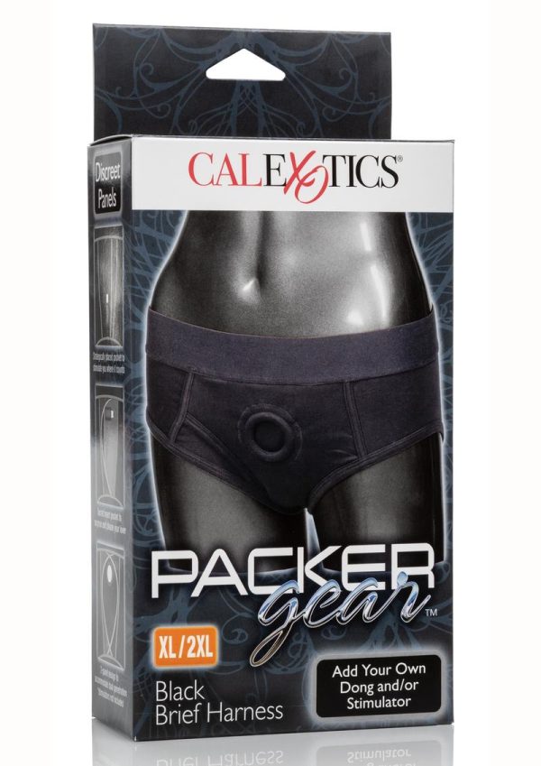 Packer Gear Brief Harness - XL/2XL - Black