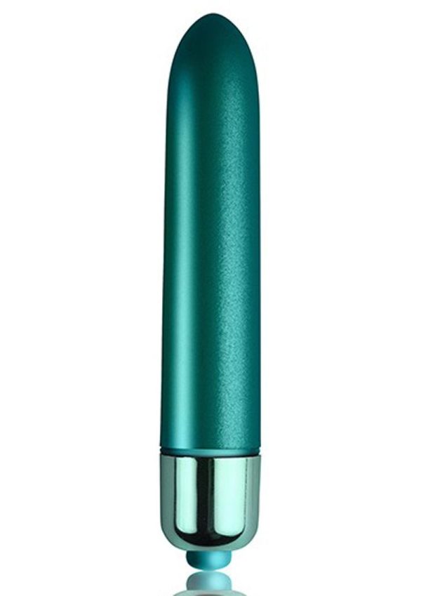 Touch Of Velvet Bullet Vibrator - Peacock Petals