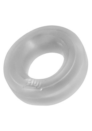 Hunkyjunk HUJ Silicone Cock Ring - Clear