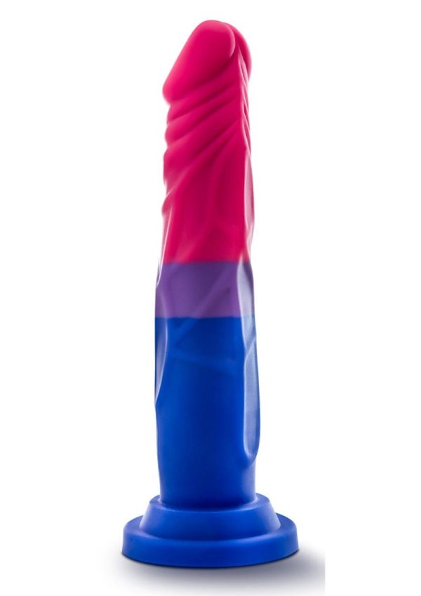 Avant Pride P8 Love Silicone Dildo 7.5in - Multicolor