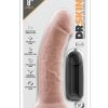 Dr. Skin Silver Collection Dr. Joe Vibrating Dildo with Remote Control 8in - Vanilla