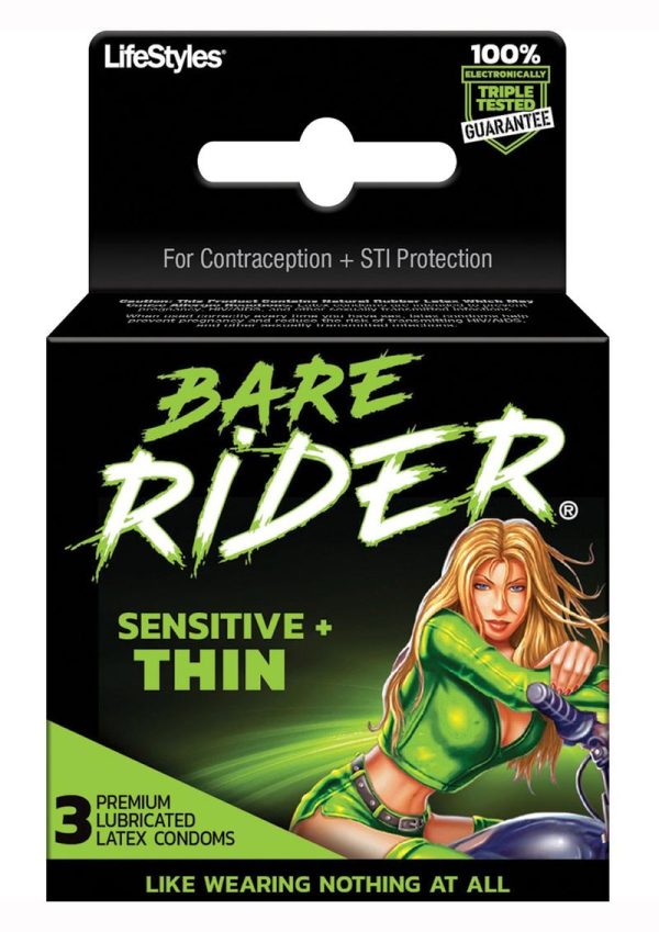 Lifestyles Bare Rider 3`s Condoms