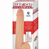 Realcocks Sliders Dildo with Balls 9in - Vanilla