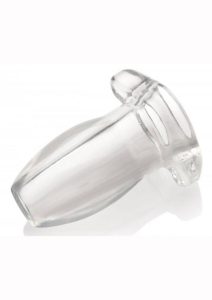 Master Series Gape Glory Clear Hollow Anal Plug - Clear