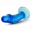 B Yours Sweet N` Small Dildo with Suction Cup 4.5in - Blue