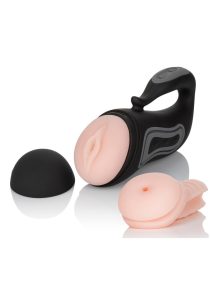 Opt Series Grip-n-stroke Masturbator Vibrating