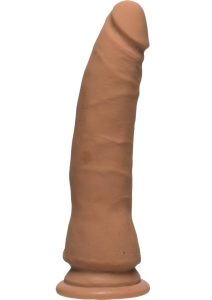 The D Thin D Ultraskyn Dildo 7in - Caramel