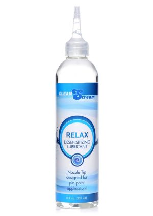 CleanStream Relax Desensitizing Anal Lube with Dispensing Tip 8oz