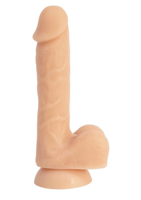 Addiction Bendable David Silicone Dildo 8in - Vanilla