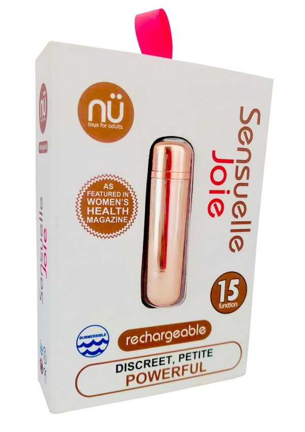 Nu Sensuelle Joie Rechargeable Bullet - Rose Gold