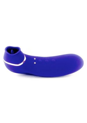 Nu Sensuelle Trinitii Triple Action Rechargeable Silicone Vibrator - Ultra Violet