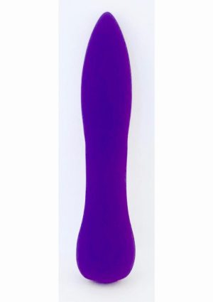 Nu Sensuelle Bobbii XLR8 Rechargeable Silicone Vibrator - Ultra Violet