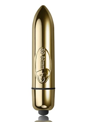 RO 80 mm Single Speed Bullet Vibrator - Champagne Gold