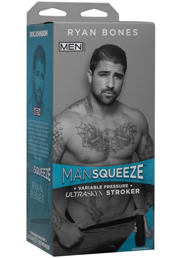 Man Squeeze Ryan Bones Ultraskyn Masturbator - Butt - Vanilla