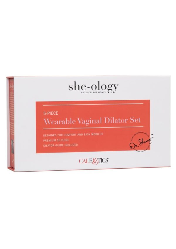 She-ology Silicone Wearable Vaginal Dilator (5 Per Set)