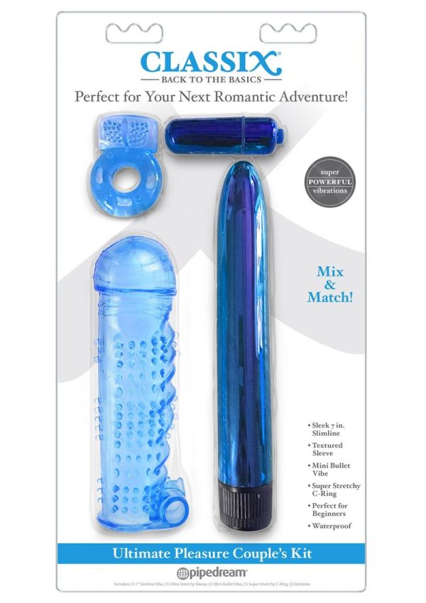 Classix Ultimate Pleasure Couple`s (4 piece kit) - Blue