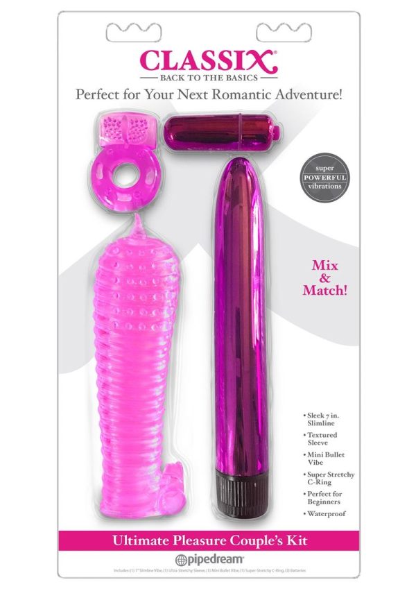 Classix Ultimate Pleasure Couple`s (4 piece kit)- Pink