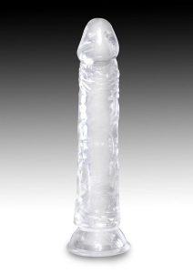 King Cock Clear Dildo 8in - Clear