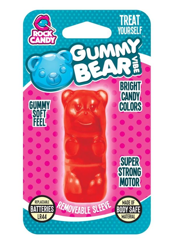 Gummy Bear Bullet Vibrator - Red