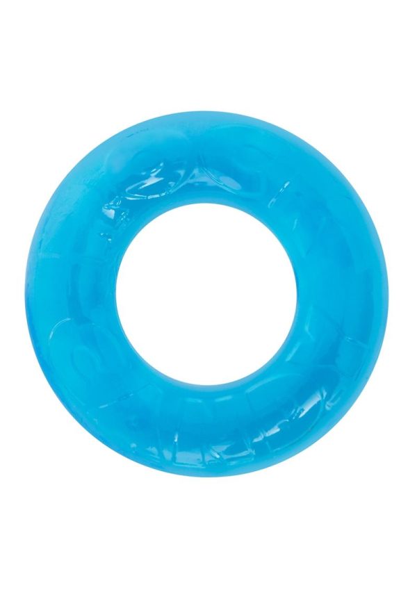 Gummy Cock Ring - Blue