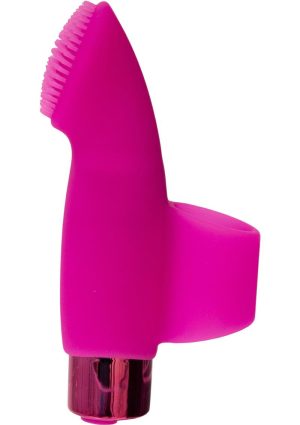 PowerBullet Naughty Nubbies Silicone Rechargeable Finger Massager - Pink