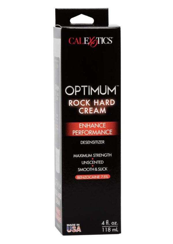 Optimum Rock Hard Cream Male Genital Desensitizer Cream 4oz (Boxed)