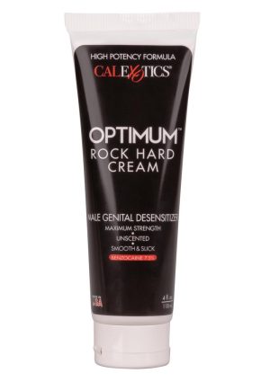 Optimum Rock Hard Cream Male Genital Desensitizer Cream 4oz (Boxed)