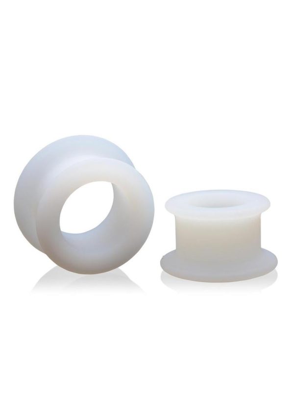 Master Series Stretch Master 2 Piece Training Silicone Ass Grommet Set - White