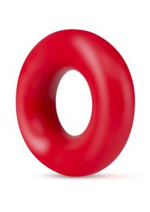 Stay Hard Donut Cock Rings (2 Pack) - Red