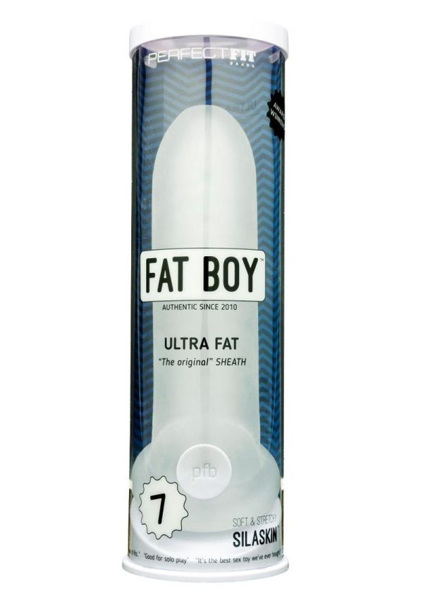 Perfect Fit Fat Boy Ultra Fat The Original Sheath 7in - Clear