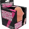 Pecker Beer Can Topper Novelty Gift