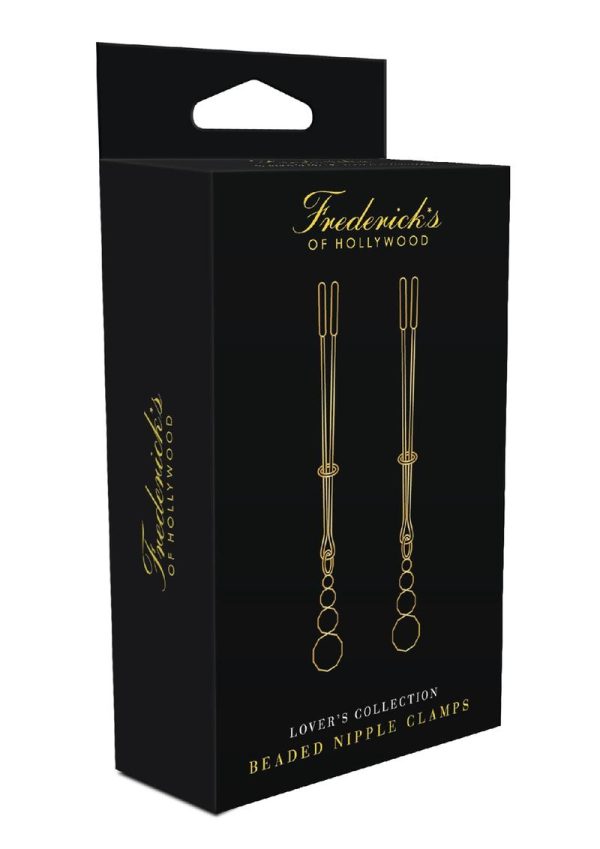 Frederick`s Of Hollywood  Beaded Nipple Clamps Adjustable