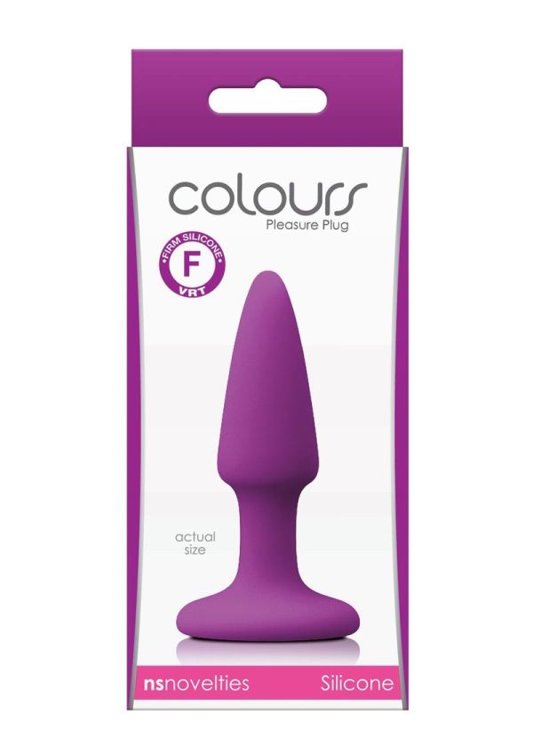 Colours Pleasure Plug Silicone Butt Plug - Mini - Purple